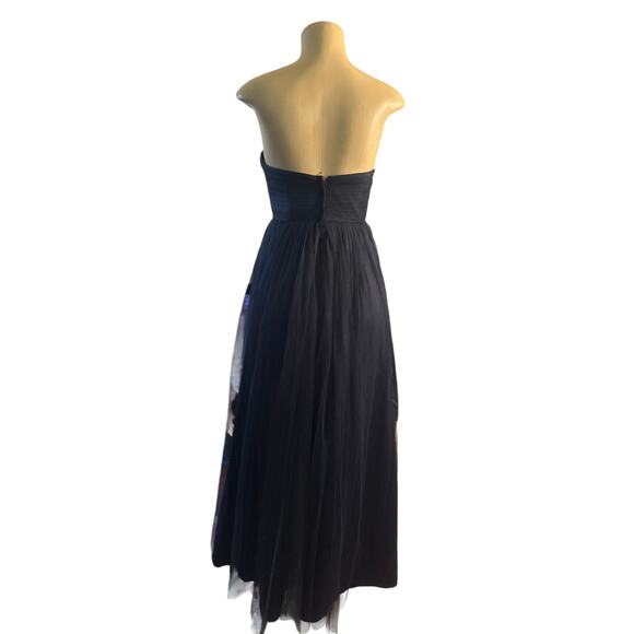 6 Jenny Yoo Collection Annabelle Convertible Strapless Navy Bridesmaid Dress - Picture 5 of 7